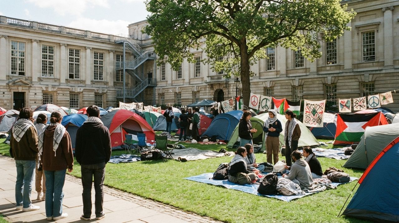Amnesty says UK universities silence pro-Palestine students and staff