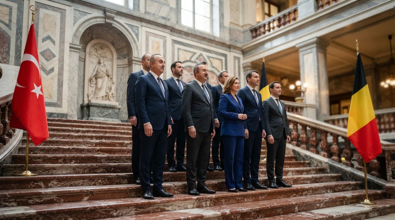 Belgium and Turkey ministers meet in Brussels after 10-year gap
