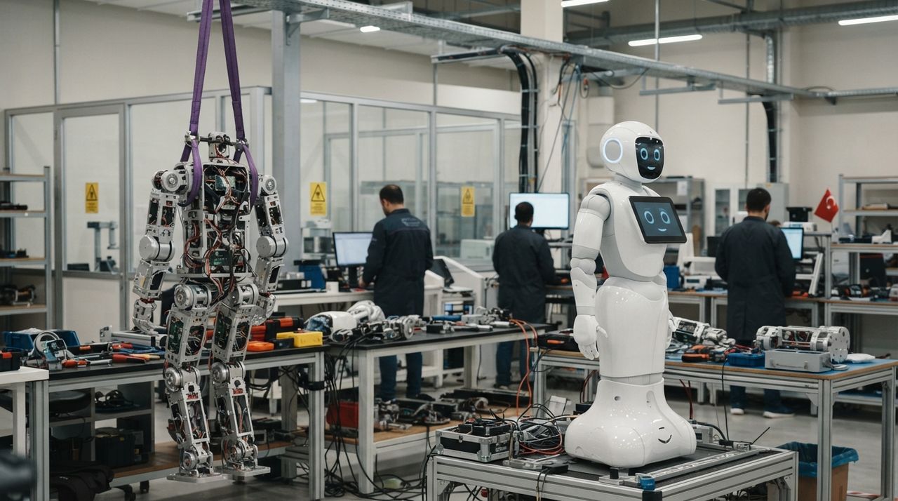 Domestically built humanoid robot AKINCI-5 moves toward serial production
