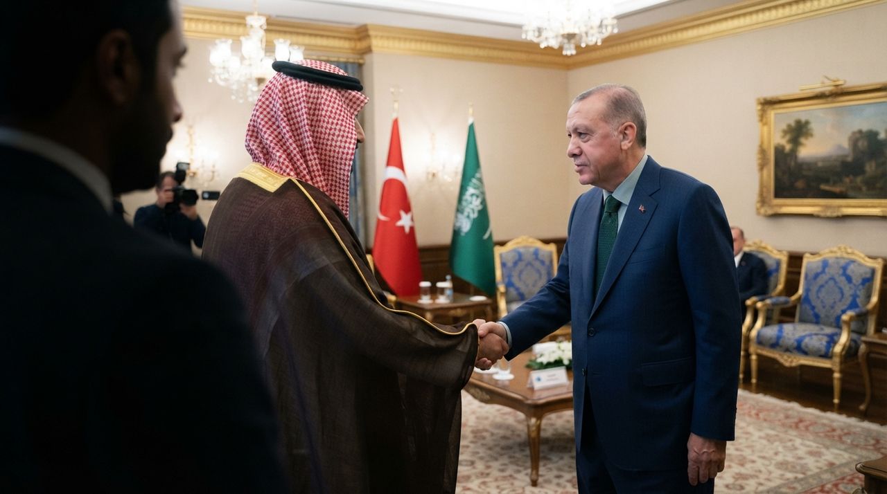 Erdogan and Saudi Crown Prince Mohammed bin Salman Hold Phone Talks