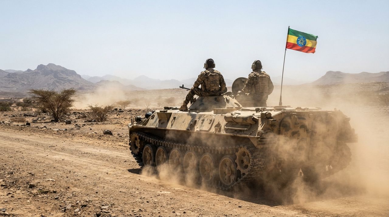 Ethiopia Sends Tanks Toward Eritrean Border, Monitoring Group Reports