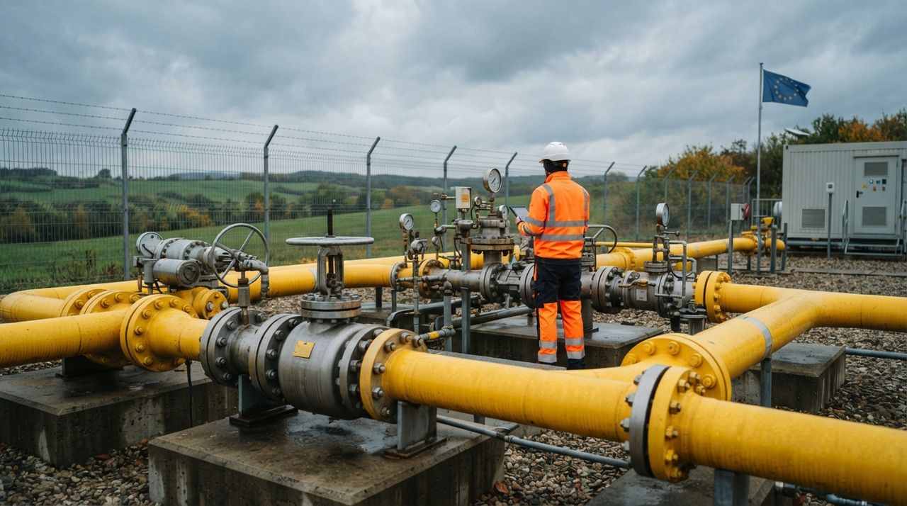 European natural gas prices reach highest level since December 2022