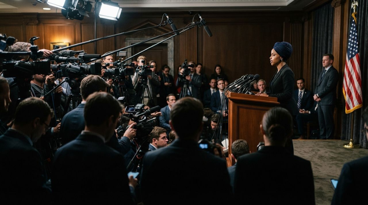 Federal Agents Search Home of US Representative Ilhan Omar in Washington