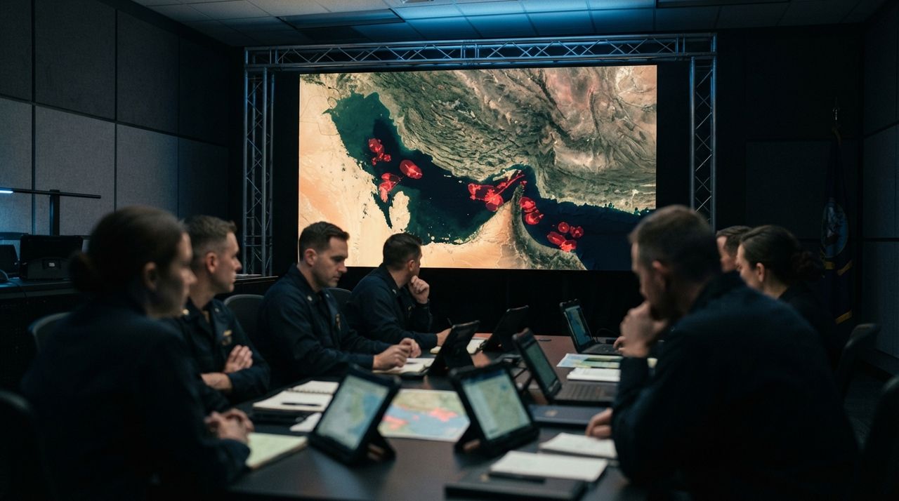 Iran Points to Seven Internet Cables Under Strait of Hormuz as Targets