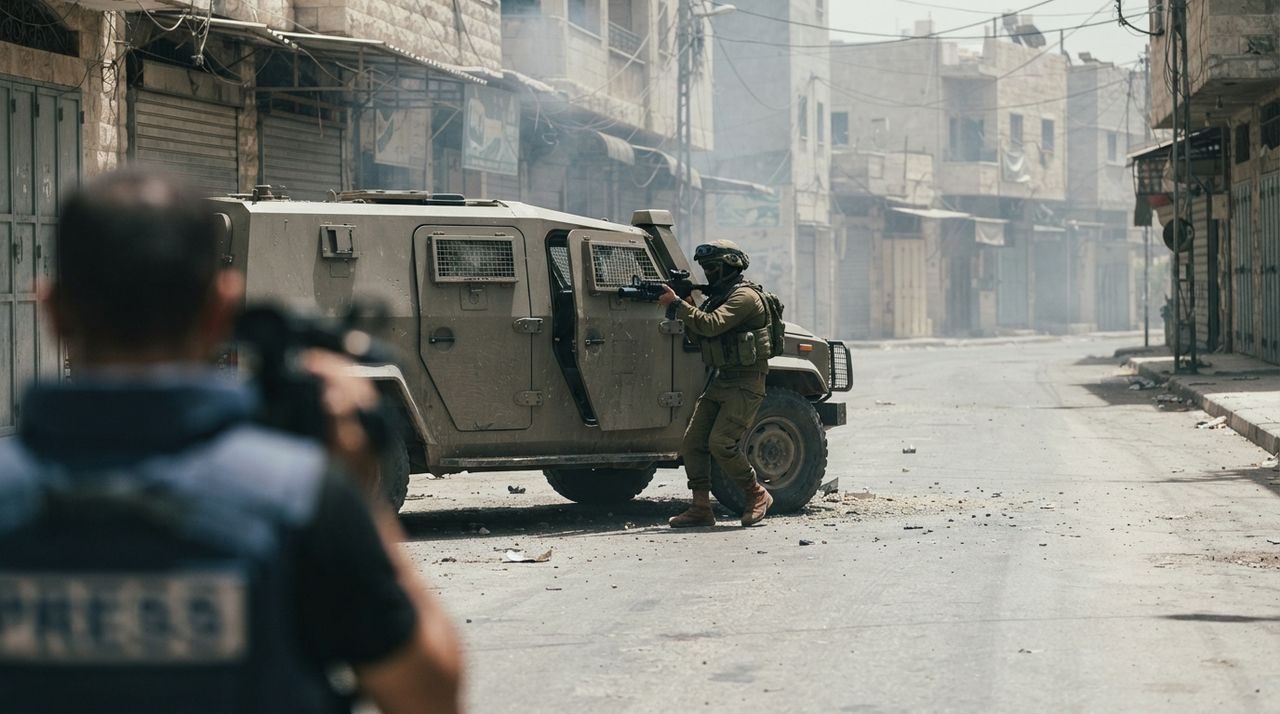 Israeli Forces Wound Anadolu Photojournalist With Rubber Bullet in West Bank