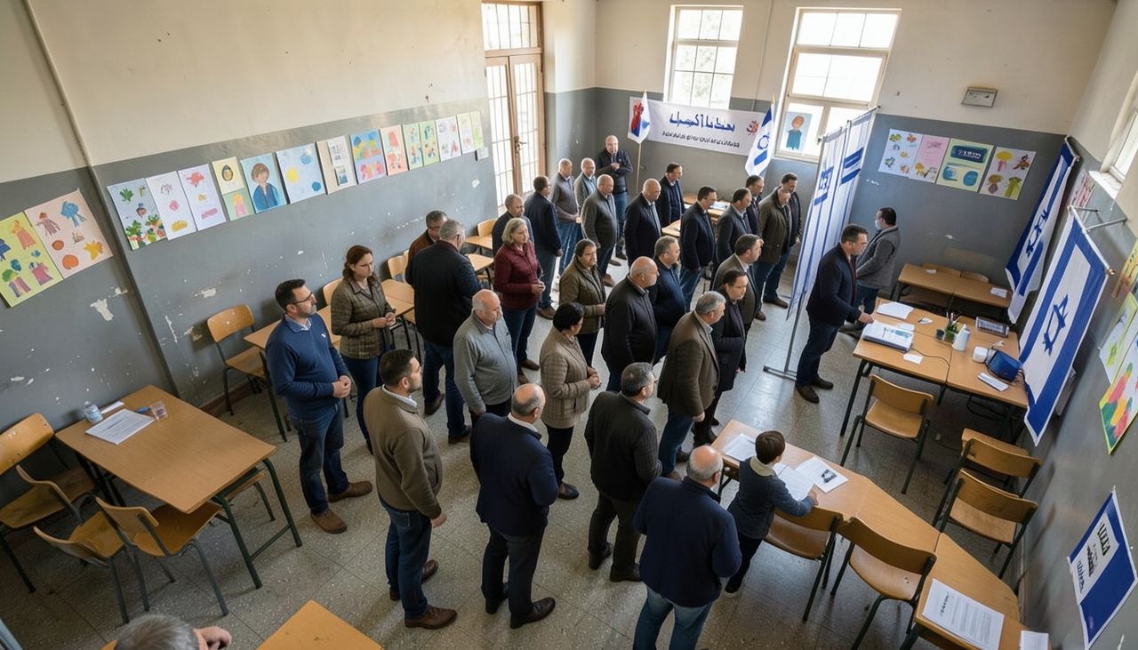 Israelis vote in general election as Netanyahu faces Eisenkot