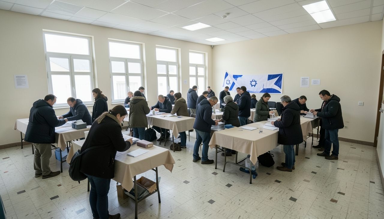 Israelis Vote Tomorrow in First On-Time General Election Since 1988
