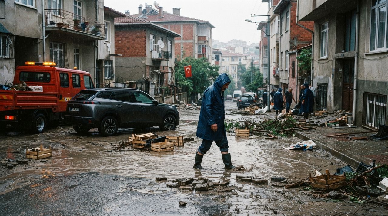 Istanbul's record rainfall driven by three combined factors, expert says
