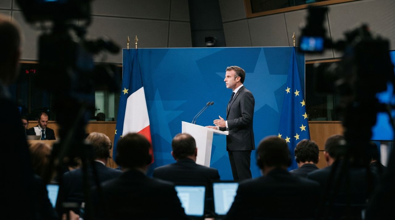 Macron says France will ban protests not organized by unions