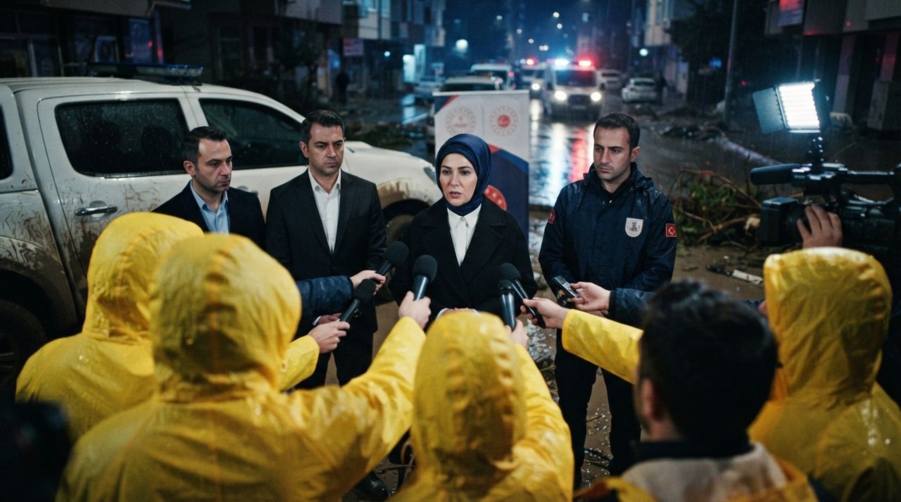 Minister Goktas inspects flood-hit Ayazaga in Istanbul's Sariyer