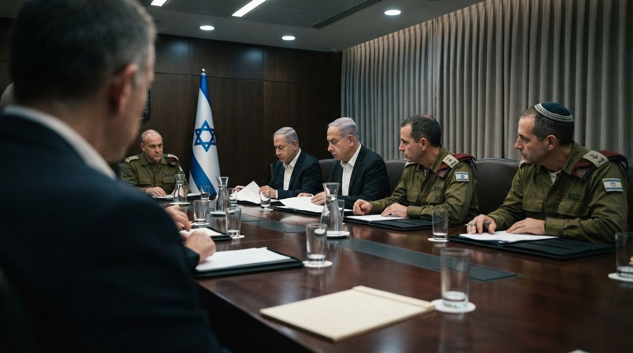 Netanyahu Holds Security Meeting on Iran Tensions, Gaza and Lebanon