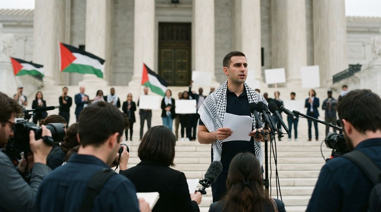 Palestinian activist Khalil asks Supreme Court to overturn deportation ruling