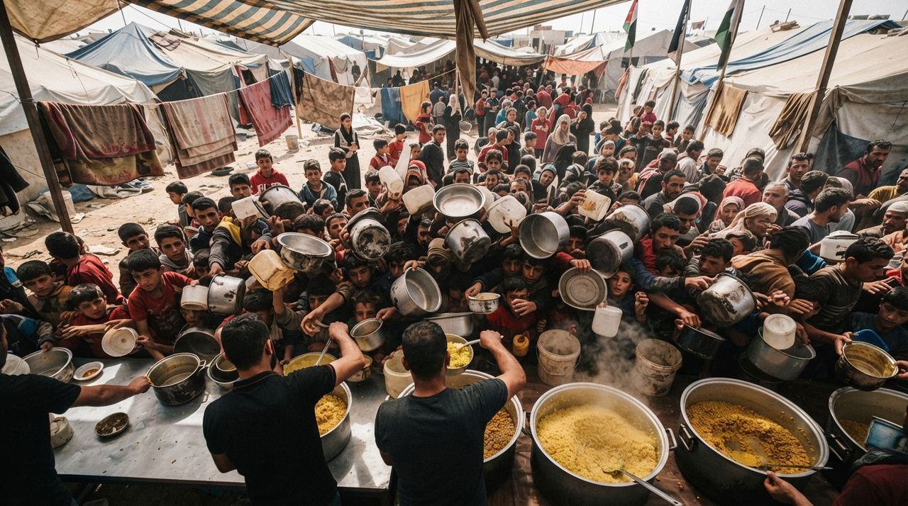 Palestinian government warns aid system at risk as WFP cuts Gaza food aid