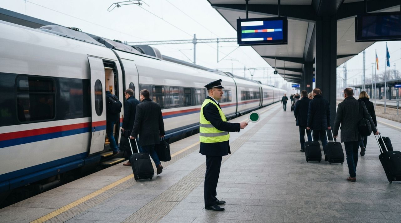 Passengers Board First High-Speed Train Service Between Edirne and Çerkezköy