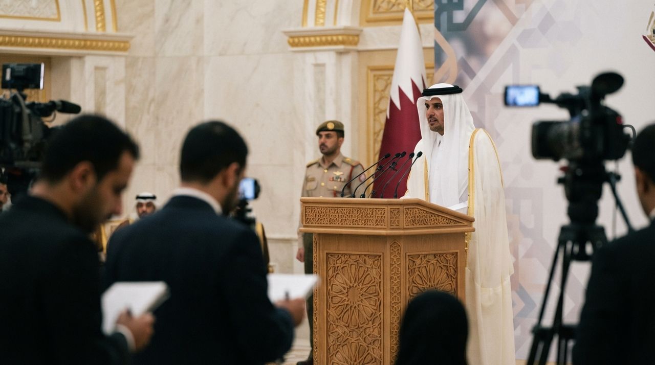 Qatar's Emir Says Gaza Events Amount to Genocide, Calls for Accountability