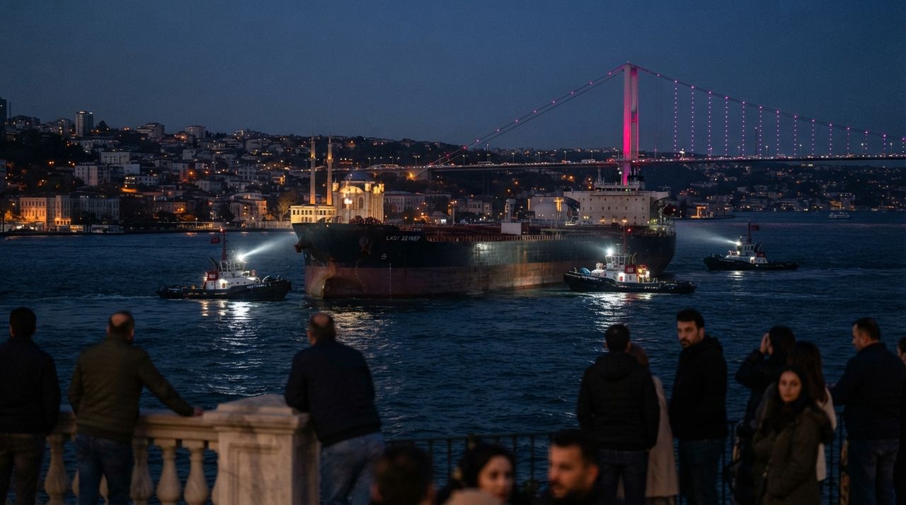 Tanker Breakdown Halts Ship Traffic in Istanbul Bosphorus