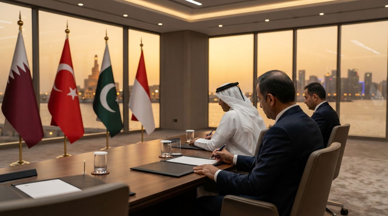 Turkey, Qatar, Pakistan and Indonesia to sign defence industry cooperation deal