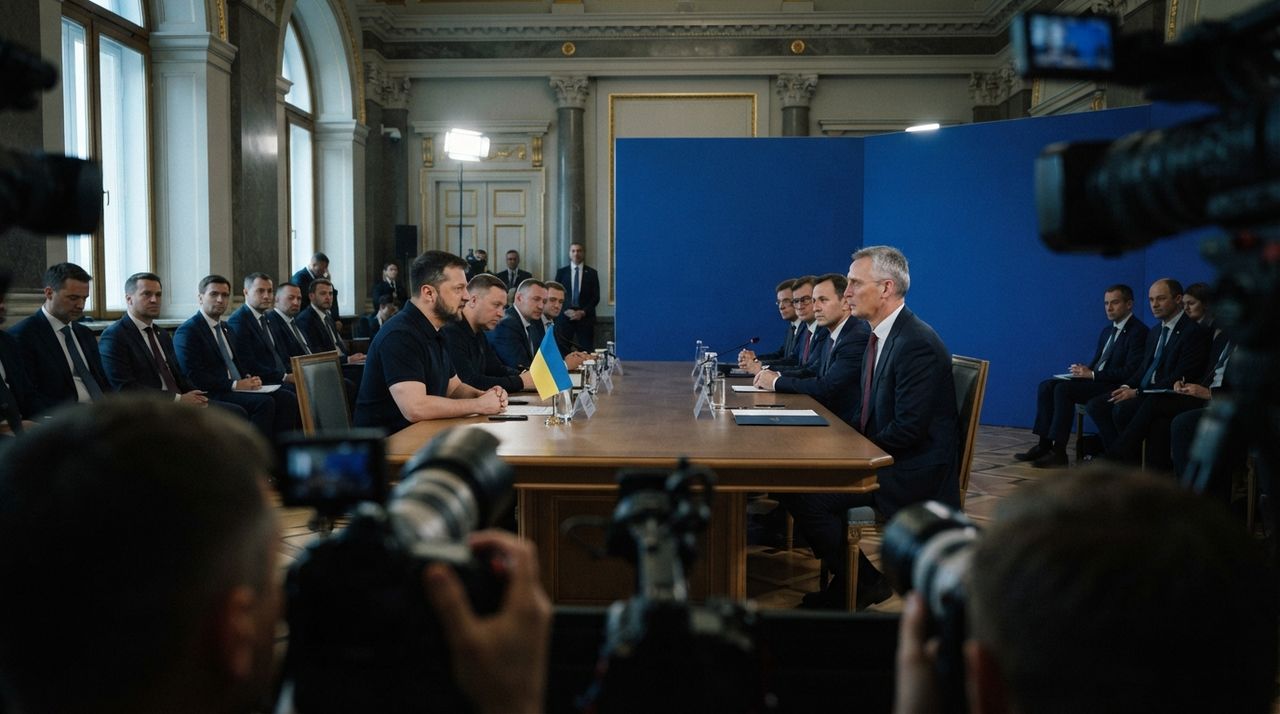 Ukraine Says Zelenskiy-Putin Meeting Possible With Trump or Erdogan