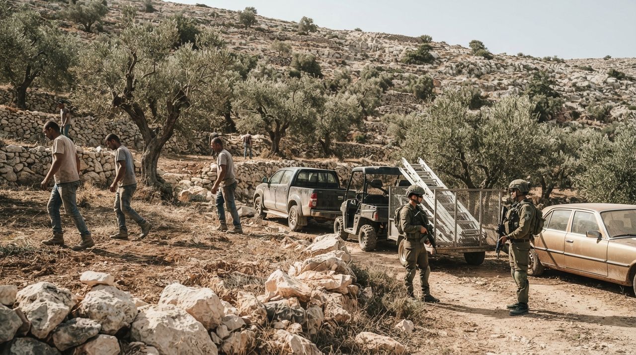 UN: West Bank olive harvest attacks already exceed last year's total